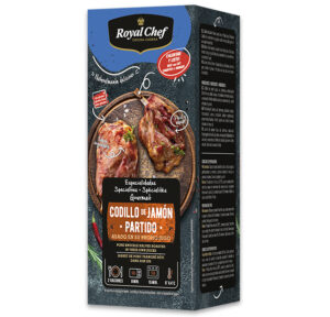 Codillo de Jamón asado partido estuche